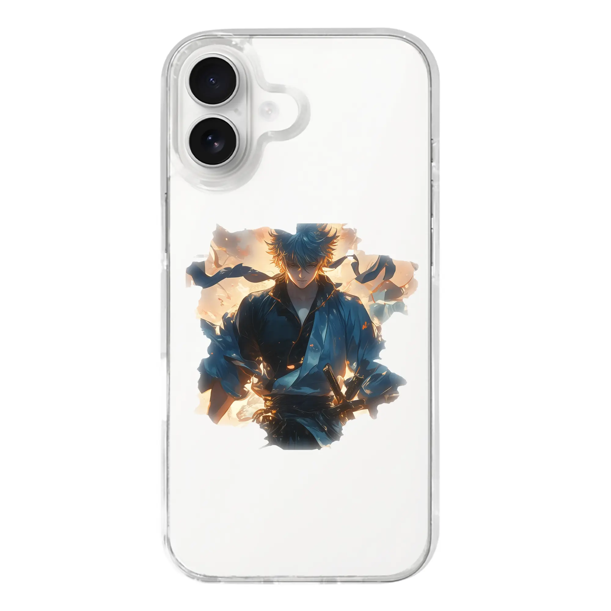 銀魂 グッズ 坂田 銀時 - iPhone 17シリーズ 透明スマホケース – 薄型・耐衝撃・精密フィット保護カバー